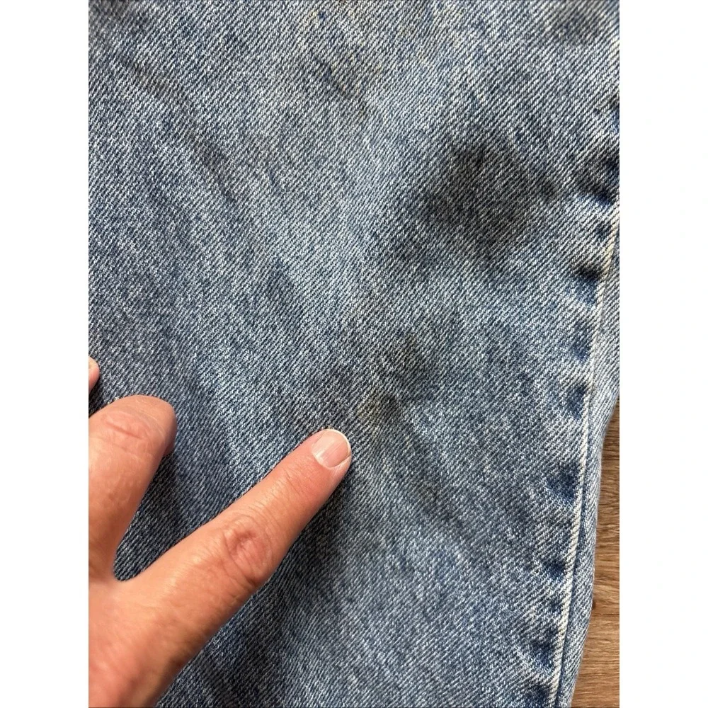 Vintage Levi's Mens 34x34 505 Regular Fit Straight Leg Orange Tab 90's Jeans